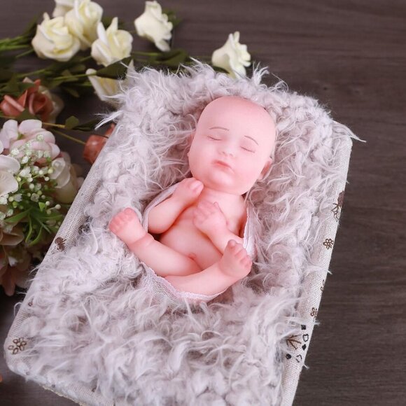 🆕 16 inches Soft Vinyl Body Realistic Reborn Baby Boy Doll - Picture 3 of 6
